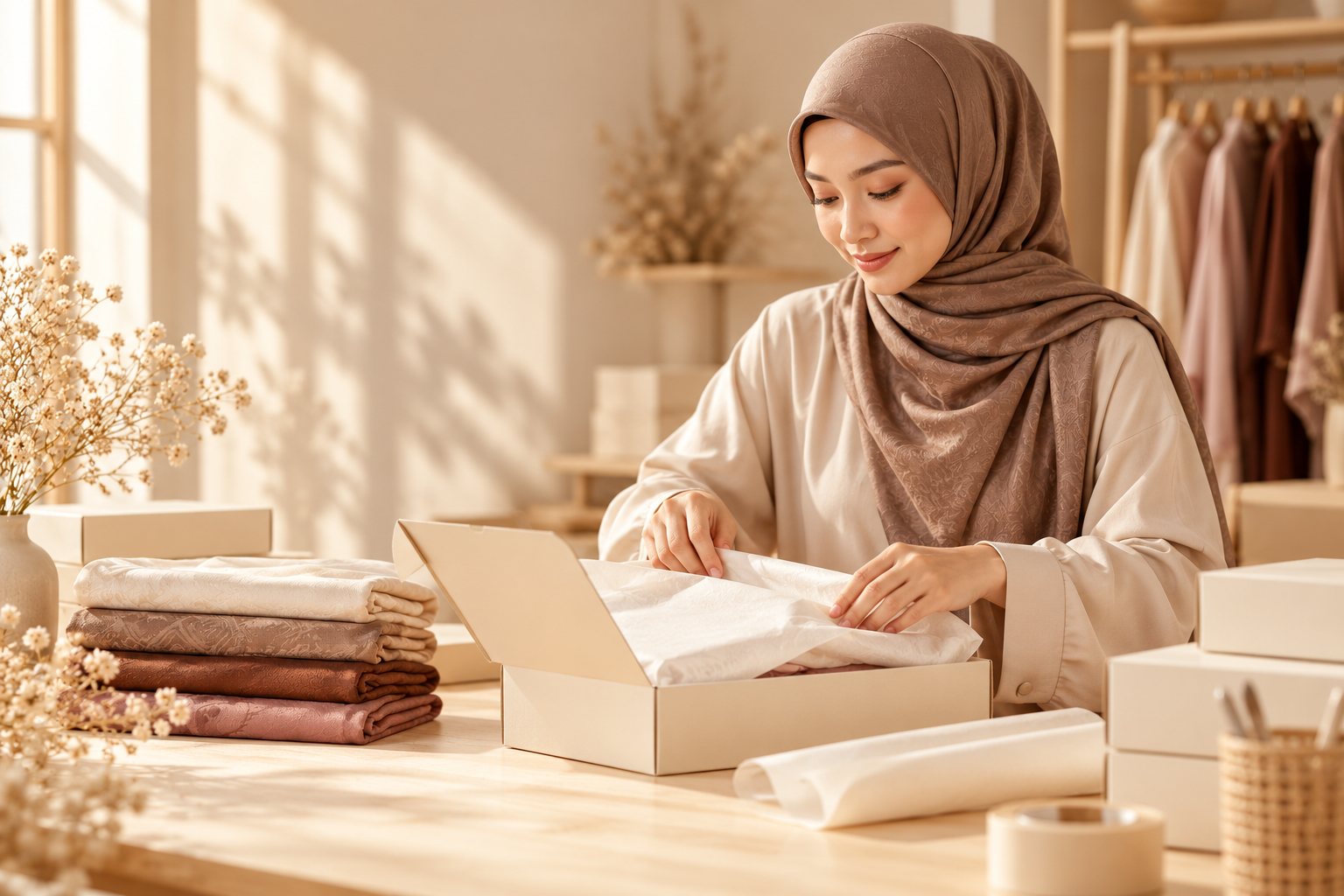 Inspirasi usaha dropship Afsheen