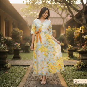 Aluna Kimono Dress Wanita &ndash; Home Dress Kekinian, Adem, Nyaman, Busui & Bumil Friendly | Irmalaila Series