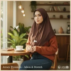 Instan Hijab Bergo Daily Pad Jersey Premium - KENAN Series