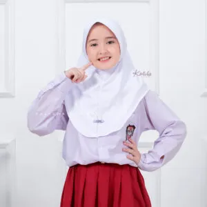 Hijab Instan Bergo Anak Jersey Size S Pad – Kalisha Alika Series