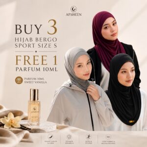 Instan Hijab Bergo Rayon Premium Size S | Shezan Series