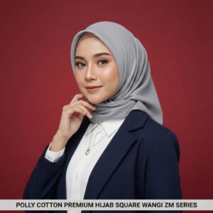 Hijab Bella Square Segi Empat Wangi Sana Polly Cotton