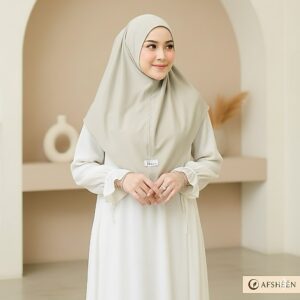 Hijab Instan Bergo Daily Pastel Nonpad Size L - KENAN Series